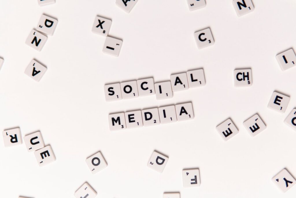 Social media engagement and analytics icons